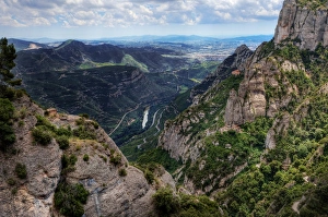The Mountains of Montserrat, Barcelona, Catalonia, Spain The Mountains of Montserrat, Barcelona, Catalonia, Spain