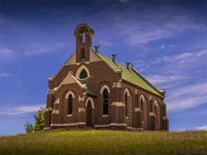Old Brick Church, Benambra, near Omeo, High Country, Victoria, Australia Old Brick Church, Benambra, near Omeo, High Country, Victoria, Australia