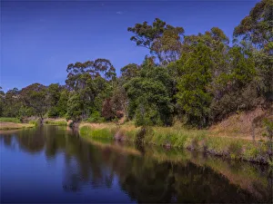Omeo river, High Country, Victoria, Australia Omeo river, High Country, Victoria, Australia