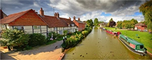 A panorama of Hungerford, Berkshire, England A panorama of Hungerford, Berkshire, England