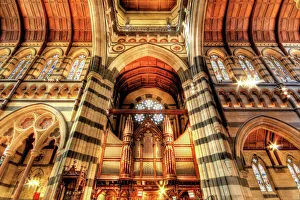 The Pipe Organ of St Paul's Cathedral in Melbourne, Victoria, Australia The Pipe Organ of St Paul's Cathedral in Melbourne, Victoria, Australia