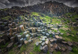 Rock formation know as Ruined Castle, near Falls creek in the Alpine mountainous region of north east Victoria Rock formation know as Ruined Castle, near Falls creek in the Alpine mountainous region of north east Victoria