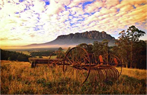 Southern lightscapes australia/rusting old agricultural machinery sitting filed Southern lightscapes australia/rusting old agricultural machinery sitting filed