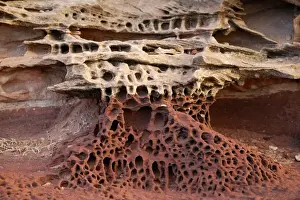 Northern Territory Landscapes Prints: Sandstone structure, Eagle Gorge