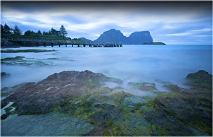 Scenically beautiful and a world heritage designated location, Lord Howe Island lies between the South Pacific ocean Scenically beautiful and a world heritage designated location, Lord Howe Island lies between the South Pacific ocean