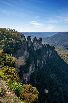 Three Sisters in Blue Mountains, New South Wales, Australia Three Sisters in Blue Mountains, New South Wales, Australia