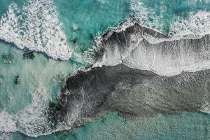 Southern Ocean shot by drone, Esperance, Australia Southern Ocean shot by drone, Esperance, Australia