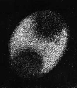 Space Prints: Print of the Dumbbell Nebula circa 1867