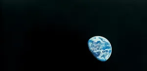 Space Exploration Images Prints: Earth from Apollo 8