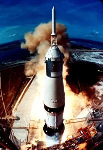 Images Dated 2006 April: The Launch of a Space Rocket Print (Space)