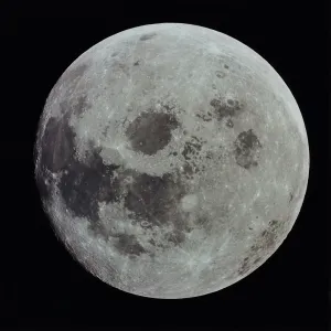 Full Moon Print from Space