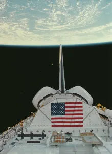 Space Prints: STS-8 Space Shuttle Challenger Print