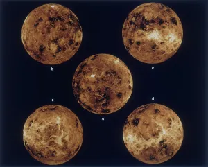 Space Prints: Venus Print, 5 Images