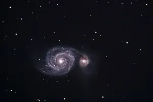 Space Images Australia Prints: Whirlpool galaxy