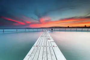 Australian Beach Sunsets Prints: Sunset