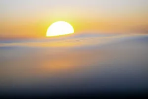 Australian Seascape Photography Prints: Sunset On Water