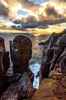 Sunset at Cape Raoul, Tasman Peninsula, Tasmania Sunset at Cape Raoul, Tasman Peninsula, Tasmania