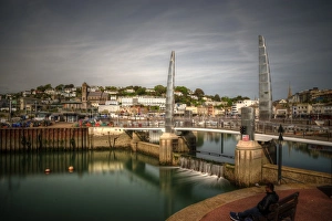 Torquay old Town Harbour Bridge long exposure Torquay old Town Harbour Bridge long exposure