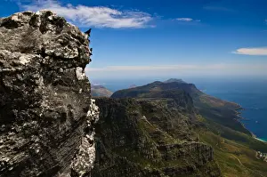 Table Mountain South Africa Prints: View of the Twelve Apostles from Table Mountain