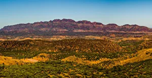 View of Elder Range from the top of Wilpena Pound in Flinders Ranges, South Ausralia View of Elder Range from the top of Wilpena Pound in Flinders Ranges, South Ausralia