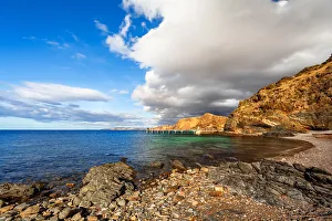 View of the Jetty and Rugged Coastline of Second Valley, Fleurieu Peninsula View of the Jetty and Rugged Coastline of Second Valley, Fleurieu Peninsula