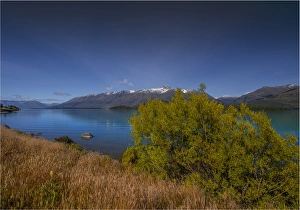 A view towards Lake Wakatipu from the Glenorchy road, near Queenstown, South Island, New Zealand A view towards Lake Wakatipu from the Glenorchy road, near Queenstown, South Island, New Zealand
