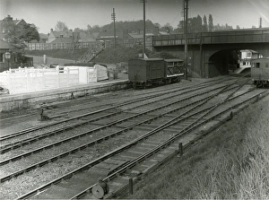 Black And White Train Station Prints: 10663013