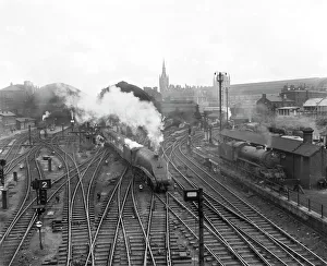 A4 Class 4-6-2 Locomotive at Kings Cross A4 Class 4-6-2 Locomotive at Kings Cross