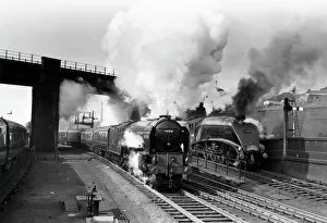 Images Dated 21st September 2006: Aberdonian, steam locomotive, Kings Cross Station, London, 1958