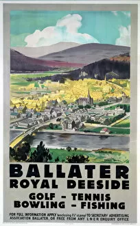 Images Dated 1st September 2003: Ballater - Royal Deeside, LNER poster, 1923-1947
