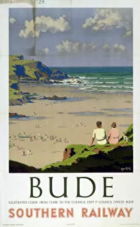 Images Dated 13th May 2003: Bude, SR poster, 1947