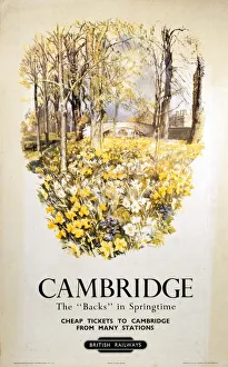 Posters/railway posters/cambridge backs springtime br er poster Posters/railway posters/cambridge backs springtime br er poster