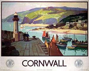 Cornwall, GWR poster, 1937 Cornwall, GWR poster, 1937