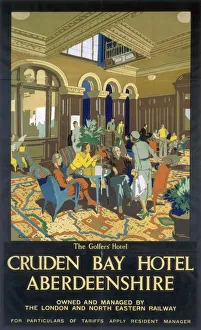'Cruden Bay Hotel, LNER poster, 1923-1947 'Cruden Bay Hotel, LNER poster, 1923-1947