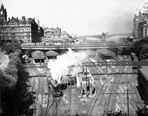 Edinburgh Waverley Station, c 1950s