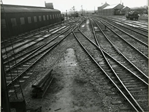 Ely, looking South from the station south signal box towards Cambridge Ely, looking South from the station south signal box towards Cambridge
