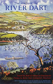 The Enchanting River Dart, BR poster, 1961 The Enchanting River Dart, BR poster, 1961