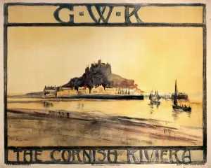 The Cornish Riviera Print, c 1925