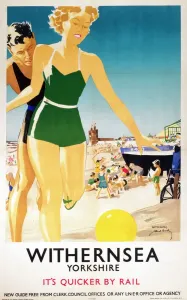 Withernsea Print, LNER Poster