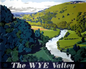 The Wye Valley Print, 1946