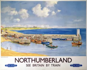 Northumberland Print, 1948-1965 BR Poster