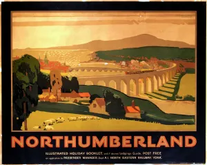 Northumberland Print, c 1920s