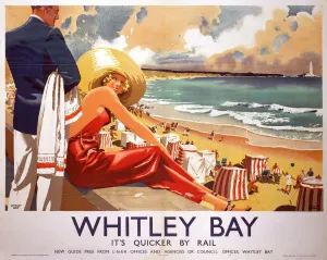 Whitley Bay Print, 1939