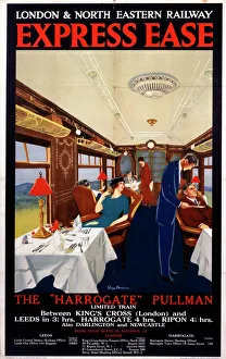 Express Ease, LNER poster, 1923-1930 Express Ease, LNER poster, 1923-1930