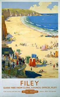 Images Dated 15th May 2003: Filey, BR poster, 1948-1965