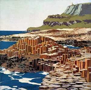 The Giants Causeway, Northern Ireland, 1923-1947 The Giants Causeway, Northern Ireland, 1923-1947