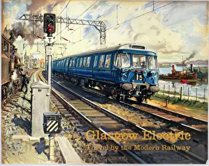 Glasgow Electric, BR (ScR) poster, c 1960 Glasgow Electric, BR (ScR) poster, c 1960