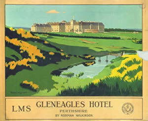 Images Dated 19th February 2003: Gleneagles Hotel, LMS poster, 1924-1947