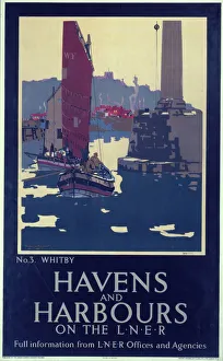 Havens and Harbours, LNER poster, 1931 Havens and Harbours, LNER poster, 1931