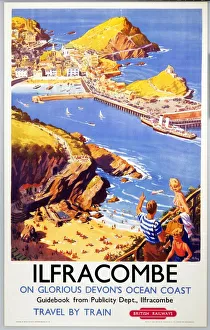 Ilfracombe, BR poster, 1950s